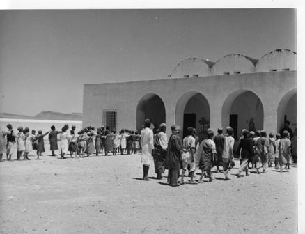 Ecole franco-arabe, Tunisie, années 1950